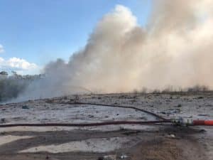 brandweer droge tijd