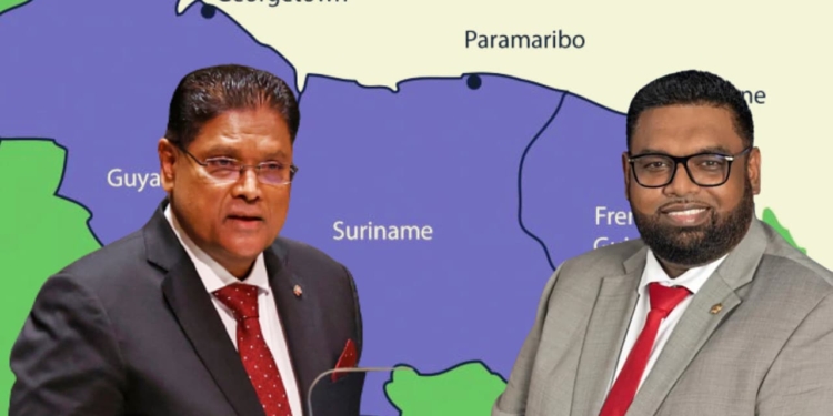 chan en irfan ali suriname en guyana