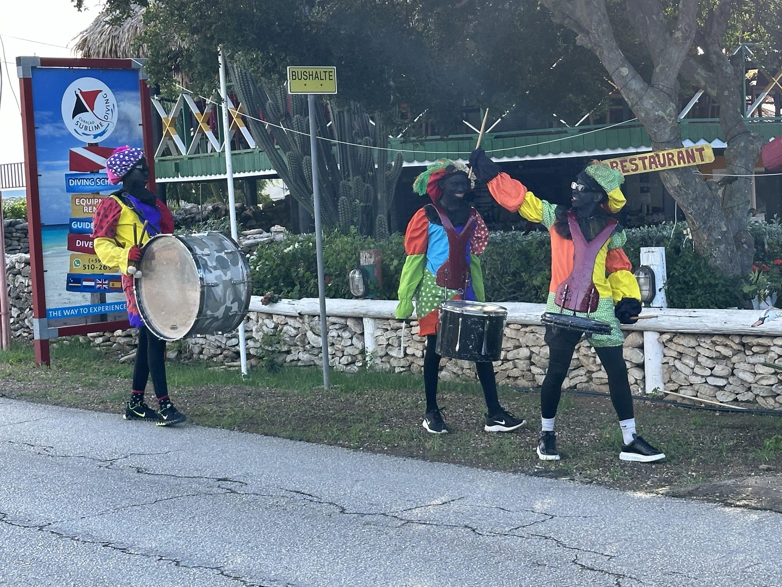 zwarte piet sinterklaas curacao