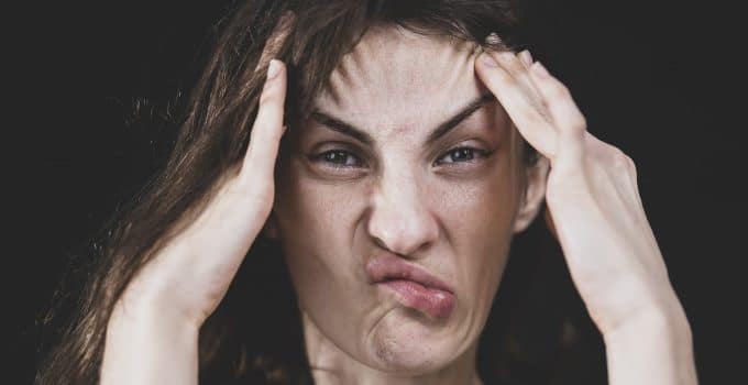 Stress vrouw