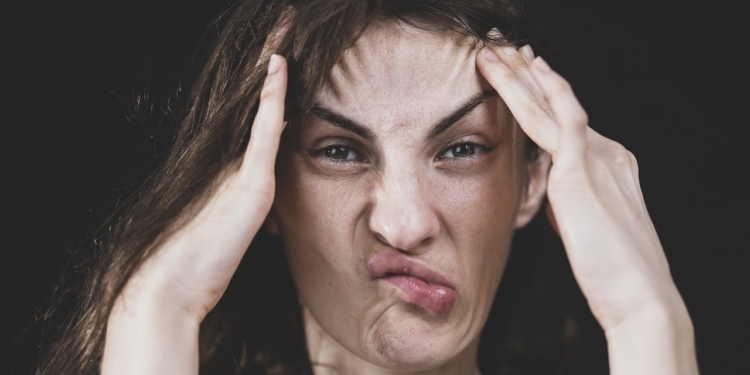 Stress vrouw