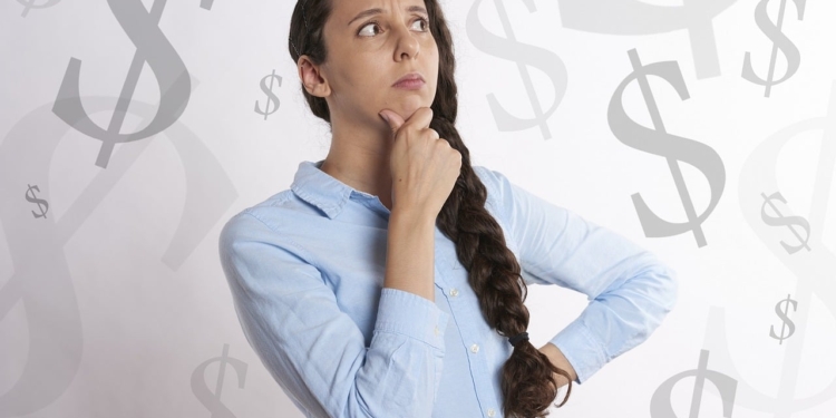Geld vrouw salaris
