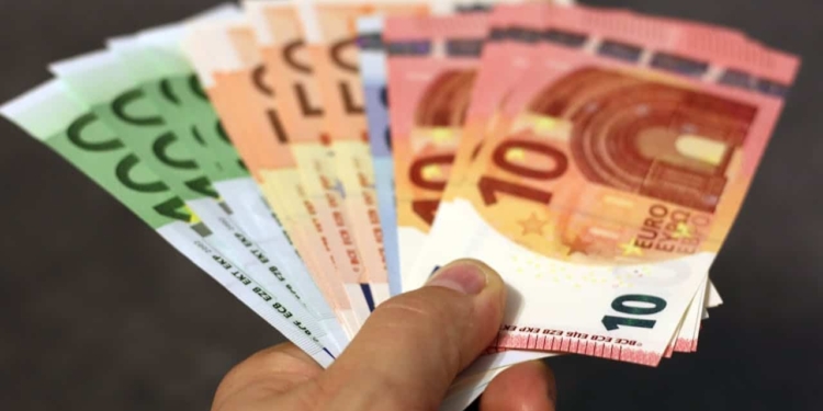 euro geld biljetten