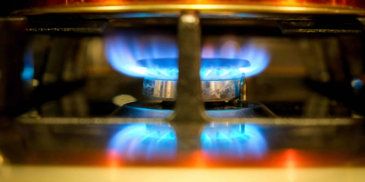 gas koken vuur
