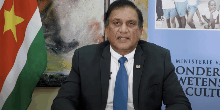 minister ori suriname