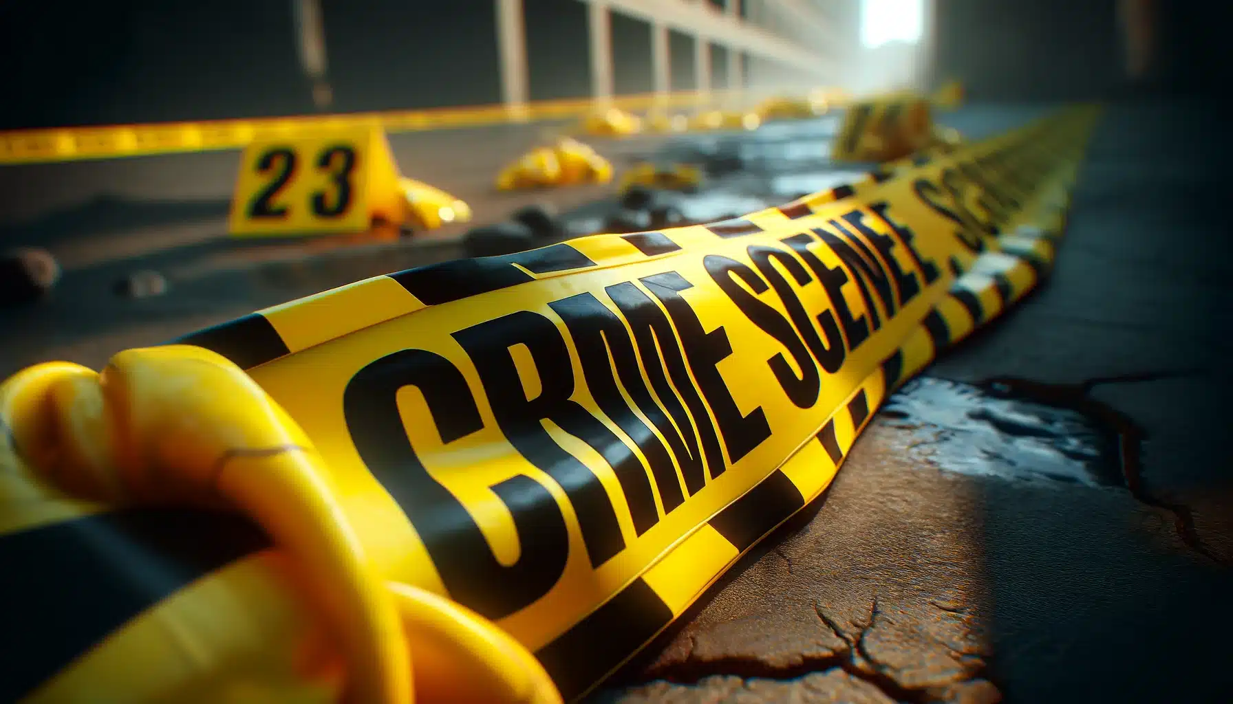 Crime scene misdaad geweld