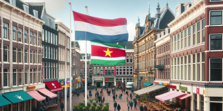 vlag suriname nederland