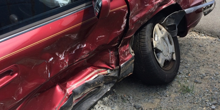Aanrijding ongeluk auto crash