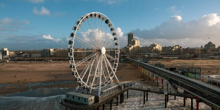 den haag nederland scheveningen strand