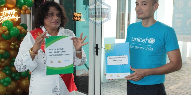 mental health bootcamp dis gobardhan nickerie en unicef