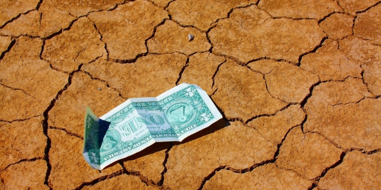 recessie economie dollar armoede