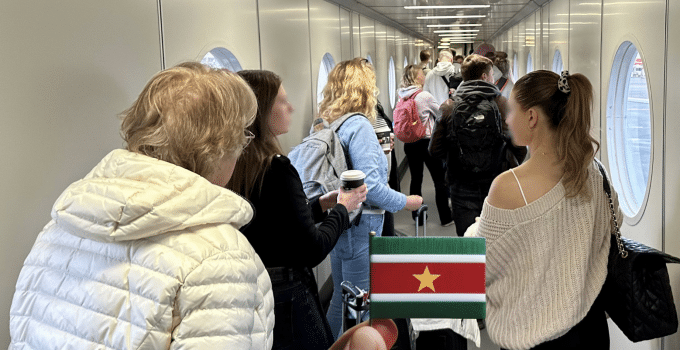 suriname schiphol airport amsterdam