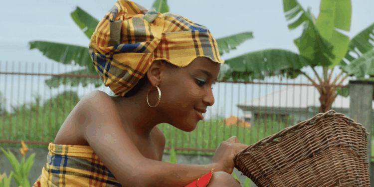 vrouw dame keti koti suriname