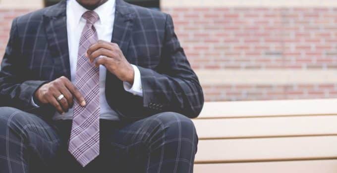 zakenman business pak werk kleding kantoor