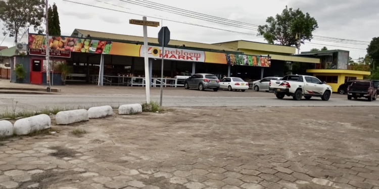 paramaribo zonnebloem markt