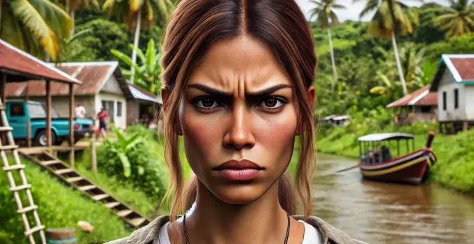 Boos woede vrouw Suriname