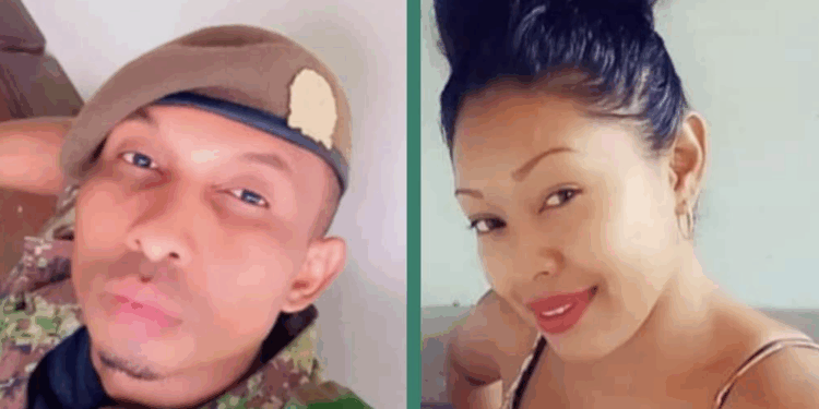 Charmaine Karwafodi en Kelvin Romeo Krimbo