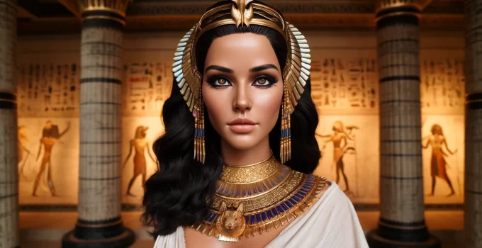 Cleopatra vrouw leider