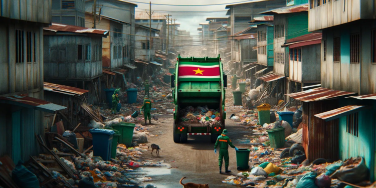 afval vuil suriname