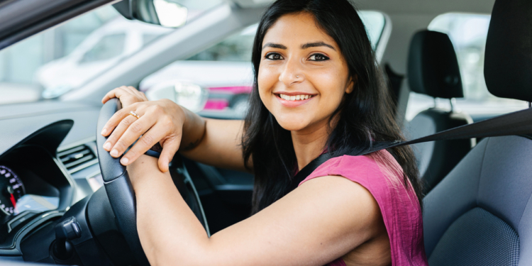 auto wagen vrouw