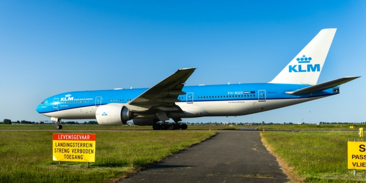 klm vliegtuig schiphol 1