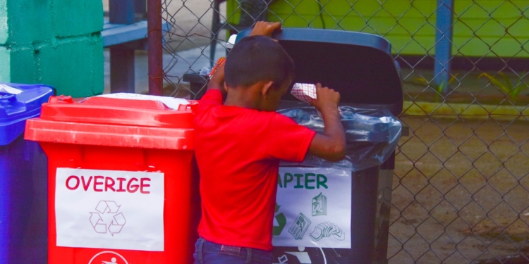 krin birti recyclen milieu vuil