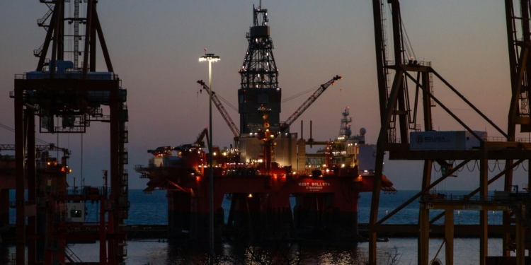 olie booreiland gas offshore