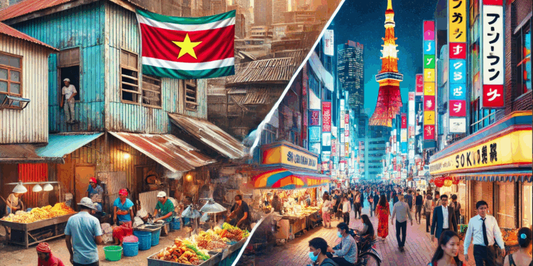 suriname japan