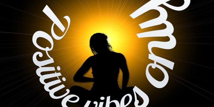 Positief denk positief vibe