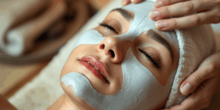 gezichtsmasker behandeling