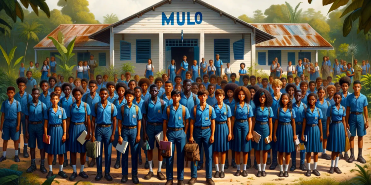 mulo school leerlingen suriname