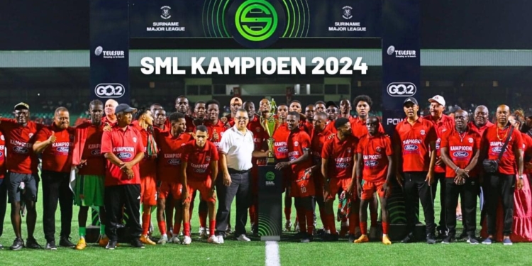 robinhood winst eerste suriname legue