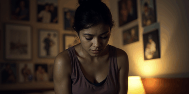 vrouw verdrietig eenzaam alleen depressief