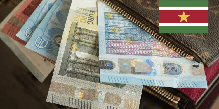 portemonnee geld suriname euros