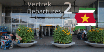 schiphol amsterdam airport suriname