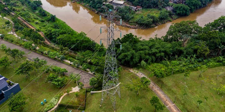 stroom energie elektra mast