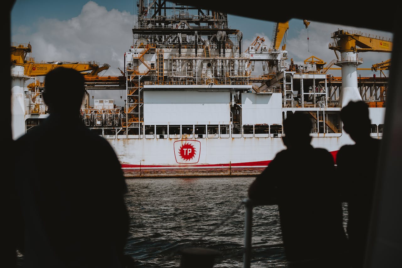 olieplatform gas