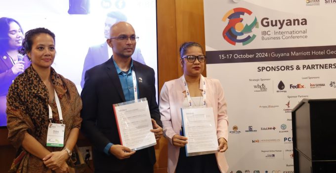 ondertekening suriname guyana chamber