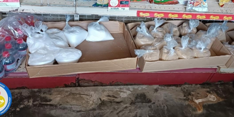 prijsopdrijving suiker supermarkt winkel ecd