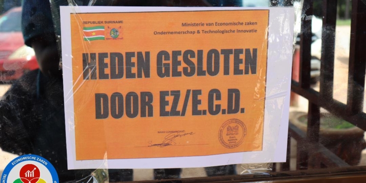 supermarkt gesloten ecd ez