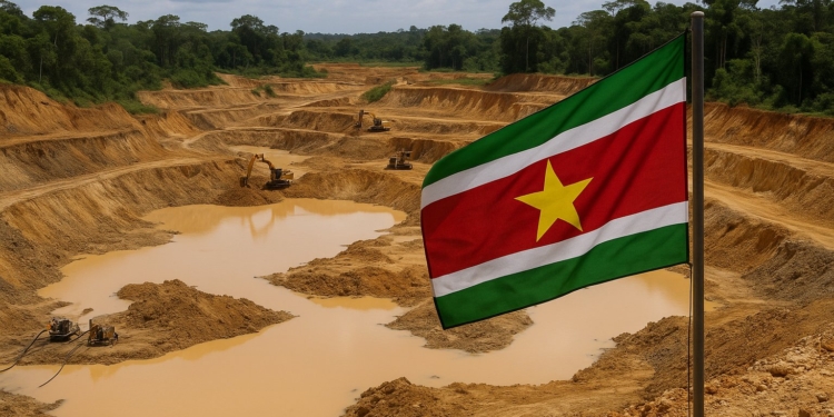 goud suriname mijn
