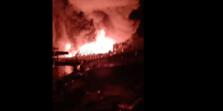verwoestende brand