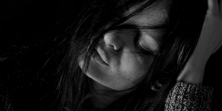 Verdriet meisje droevig triest depressief