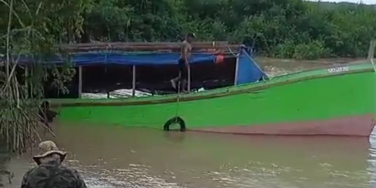 Zinkende boot