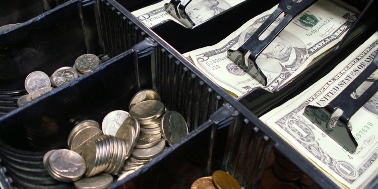 kassa cash geld betalen valuta koers dollar