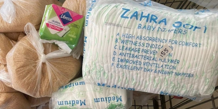producten supermarkt winkelgoederen