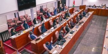 surinaams parlement dna