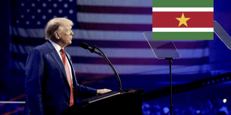 trump suriname donald
