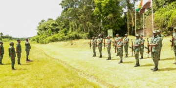 Guyanezen in tigrigebied militairen