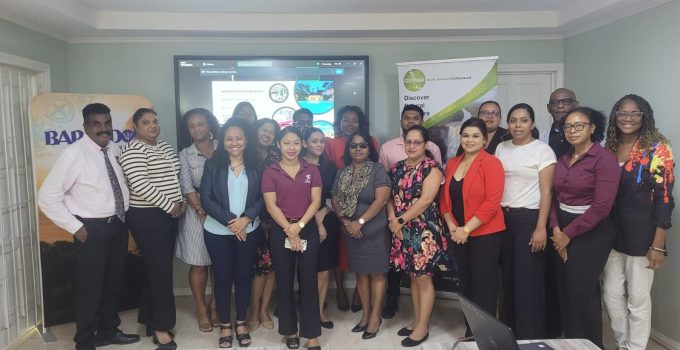 Team Surinam Airways with Guyana BSP Travel Agents